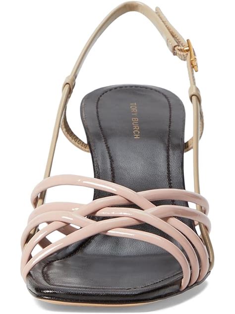 Tory Burch Classic Ankle Strap Mm Sandal New Nude Free Shipping Zappos