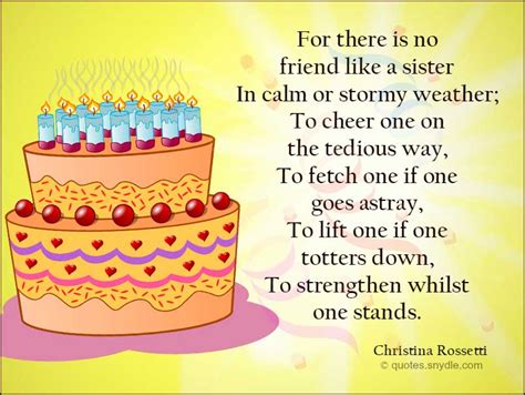 Birthday Quotes for Sister – Quotes and Sayings