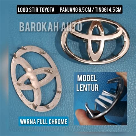 Jual Emblem Logo Toyota Untuk Stit Avanza Innova Rush Fortuner Calya