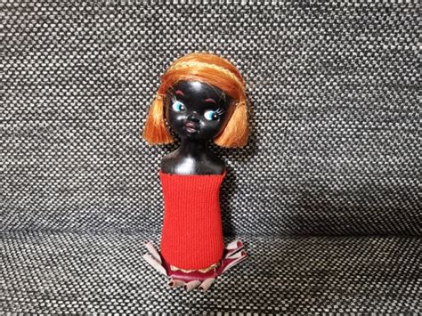 Vintage Sexy Lady Nude Girl Ceramic Kitsch Big Eye Black Sexy Etsy