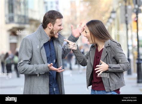 People Fighting Verbally
