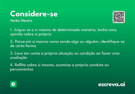 Considere Os Conjuntos - Considere-se - Significado e Sinônimo - escreva.ai