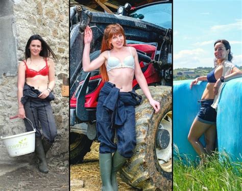 Une Agricultrice De Messimy Pose Pour La Bonne Cause Dans Le Calendrier