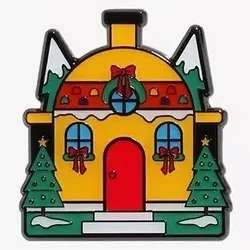 87828 Pluto Inspired House Hot Topic Disney Holiday Village Blind