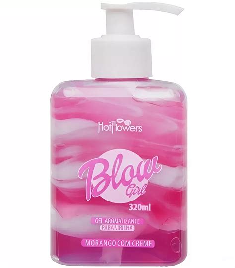 Gel Blow Girl Aromatizante Beijável Para Virilha Hot Flowers LINGERIES FASTÍGIO DIGITAL