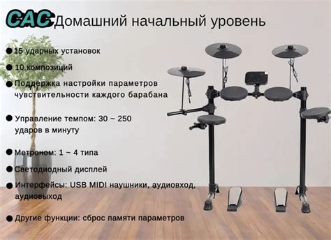 Перкуссионные Инструменты Для Начинающих, Электронные Ударные Комплект ...