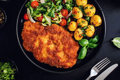 ≡ Шницель: традиции и эксперименты ᐈ рецепт от Мястории