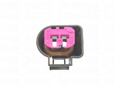 1j0973772 2 Pins Plug Flat Contact Housing Mating Connector for VAG VW ...