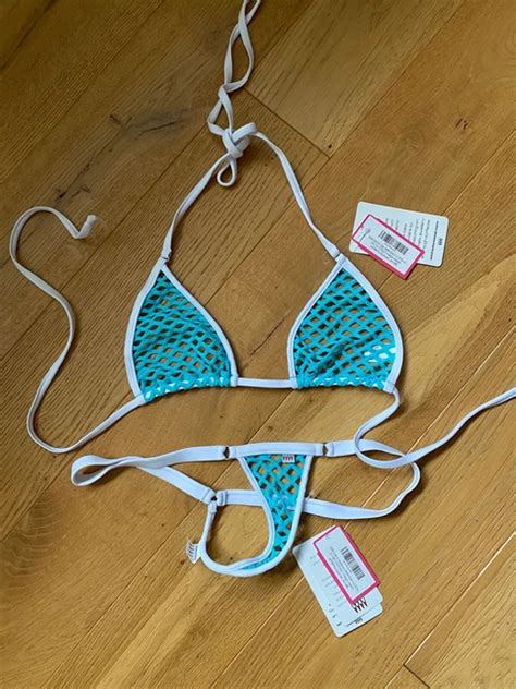 WICKED WEASEL Mega Mesh 317 421 Bikini S NWT 50 00 PicClick UK