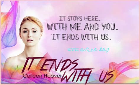 IT ENDS WITH US by COLLEEN HOOVER | Colleen hoover, It ends with us, Hoover