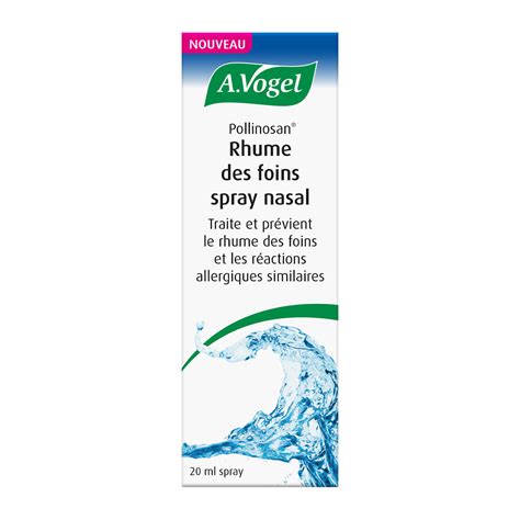 Pollinosan Rhume Des Foins Spray Nasal Les Produits A Vogel