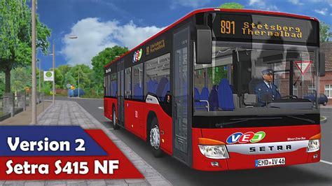 OMSI 2 SETRA S415 NF V2 Neue Version für den Setra Niederflurbus