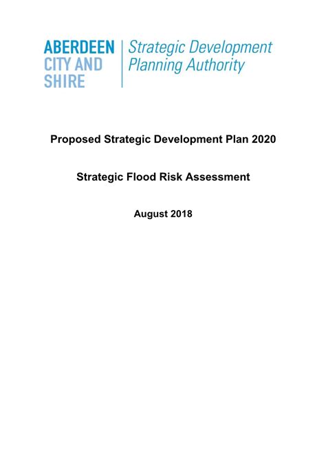 Strategic Flood Risk Assessment DocsLib