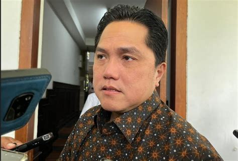 Erick Thohir Bakal Lapor Dugaan Korupsi Dapen Bumn Ke Kejagung