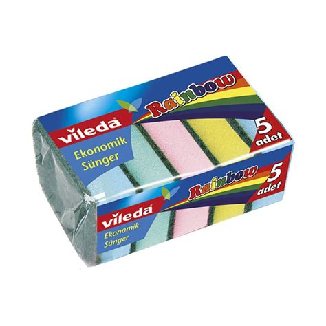 Vileda Rainbow Sünger 5 li