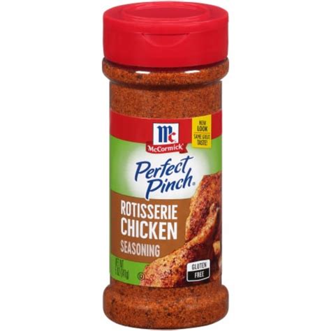 Mccormick® Perfect Pinch® Rotisserie Chicken Seasoning 5 Oz King Soopers