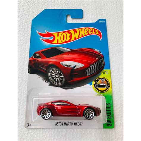 Jual Hot Wheels Aston Martin One 77 Merah Hw Exotics Shopee Indonesia