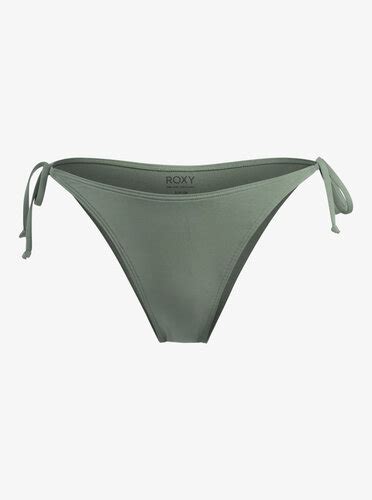 Womens Beach Classics Cheeky Bikini Bottom In Agave Green Roxy Women
