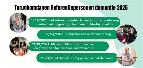 Terugkomdagen Referentiepersonen Dementie Leuven Regionaal