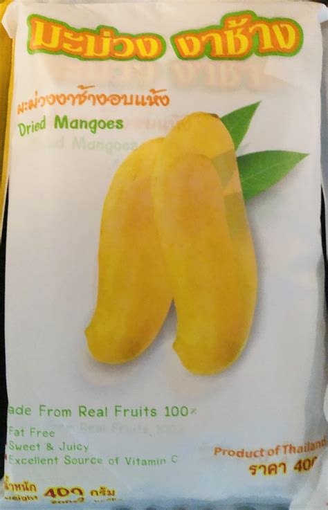 Сушеный манго (King Mango) 400g - купить в интернет-магазине Доктор Таиланд