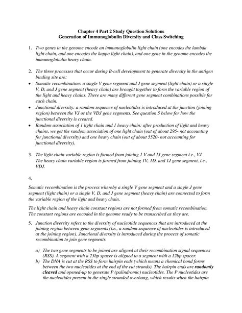 Chapter 4 Part 2 Study Question Solutions Chapter 4 Part 2 Study