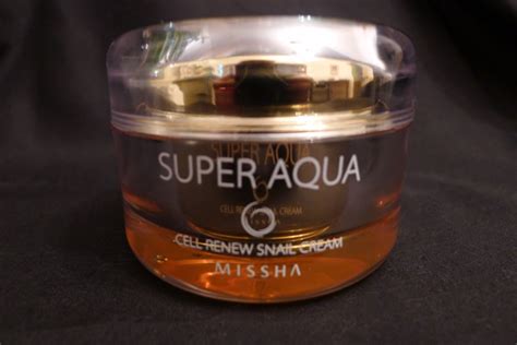 Missha Super Aqua Cell Renew Snail Cream & Sleeping Mask Review - Skin ...