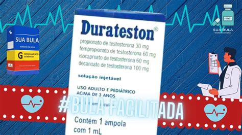 Bula Facilitada do Durateston – Durateston vicia? Como funciona Durateston? Como Tomar ...