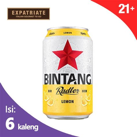 Jual Beer Bintang Radler Lemon Can Ml Pcs Shopee Indonesia