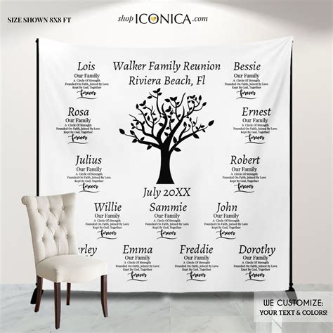family reunion photo backdropfamily reunion banner family reunion