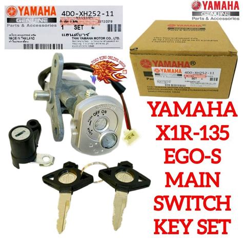 Yamaha X R X R X R Egos Ego S Main Switch Key Set Suis Kunci