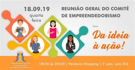 Da Ideia A O Reuni O Geral Do Comit De Empreendedorismo Em