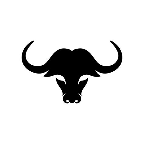 Buffalo Head Logo 9514779 Vector Art At Vecteezy