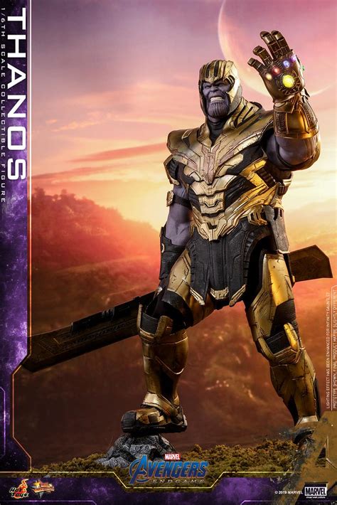 瘋狂泰坦身披重甲再臨 Hot Toys MMS 復仇者聯盟終局之戰薩諾斯 Thanos 比例人偶作品