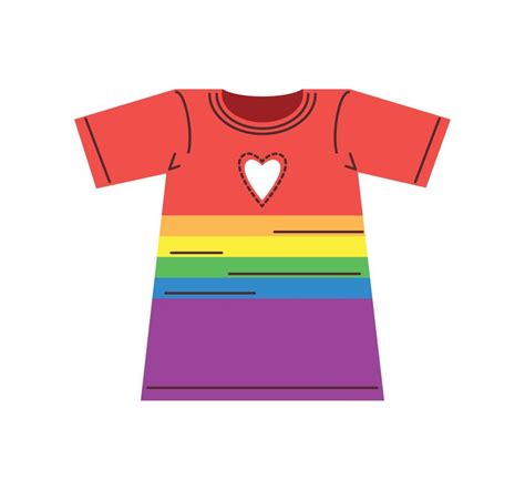Gay Pride Shirt Vector Art At Vecteezy