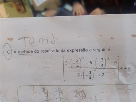 O Resultado Da Expressão - A metade do resultado da expressão a seguir é - brainly.com.br