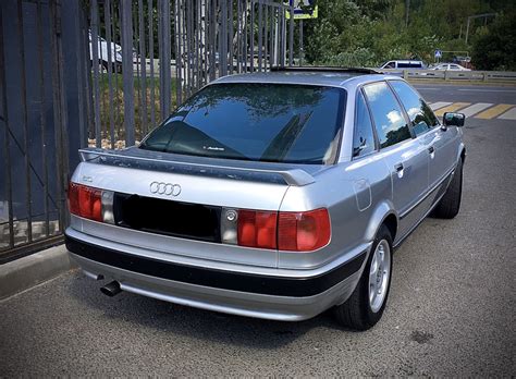 Спойлер Competition, зеркала в цвет ! — Audi 80 (B4), 2 л, 1993 года ...