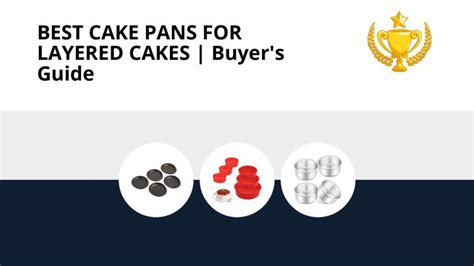 Top 10 Best Cake Pans For Layered Cakes Buyers Guide 2022