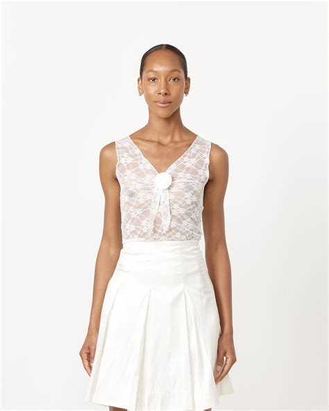Gigi Top In Ivory Mohawk General Store