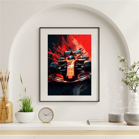 Formula 1 Poster F1 Fan Art Wall Art T Fathers T High Quality
