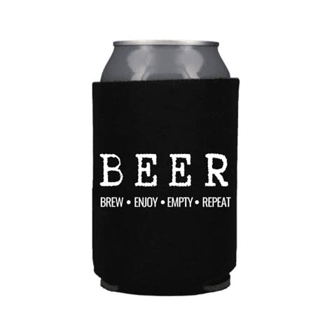 Funny Beer Can Cooler Beer Statement Can Coolie Funny Coolies Drink