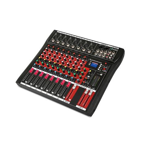 Placa De Som Mixer 8 Canais Mesa de Som Interface de Áudio Efeito