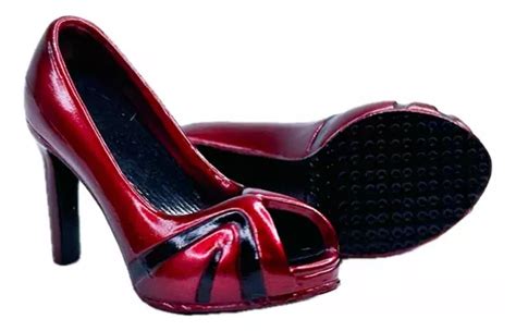 Zapatillas Rojo Cromo Para Phicen Worldbox O Hot Toys Mercadolibre