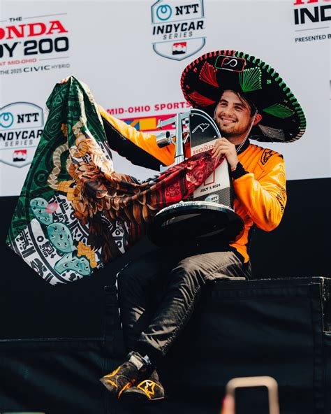 Pato O Ward Piloto Mexicano Gana La Indy 200 En Ohio Proceso