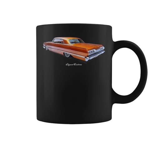 Impala Motown Low Rider Kustom Lead Sled Hot Rod Muscle Tank Top Graphic Print Coffee Mug