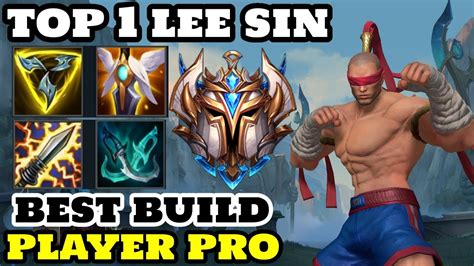 Wild Rift Lee Sin Top 1 Lee Sin Full Gameplay Best Build Lee Sin