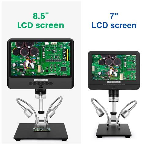 Andonstar Hot Microscope Ad Inch Adjustable Lcd Display For Soldering Digital Microscope