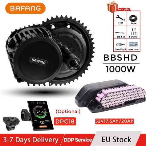 Bafang Bbshd Motor M615 48v 52v1000w Mid Drive Motor Bbs03 Kits Electric Bike Motor Ebike