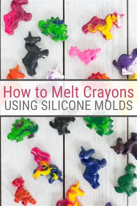 How To Melt Crayons Using Silicone Molds