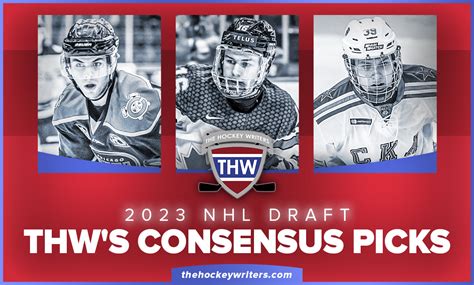 nhl draft rankings thws early consensus picks  hockey