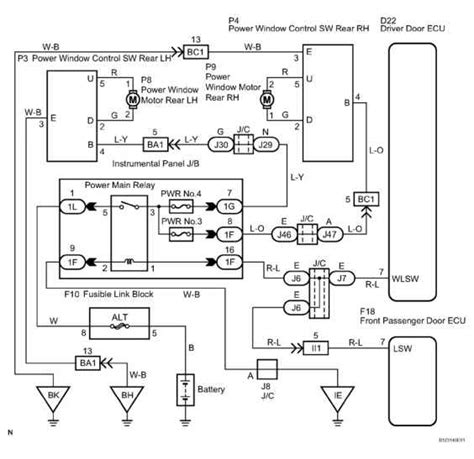 Toyota Power Window Switch Wiring Diagram - Database - Wiring Collection